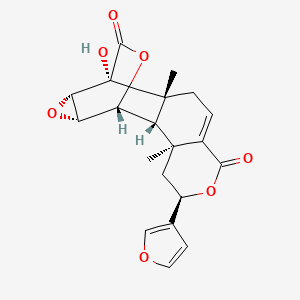 Chemical structure of Fibraurin