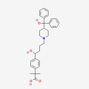 Chemical structure of Fexofenadine