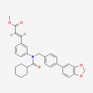 Chemical structure of Fexarine
