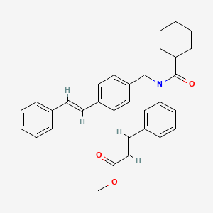 Chemical structure of Fexarene