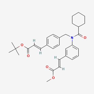 Chemical structure of Fexaramate