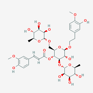 Chemical structure of Ferruginoside C