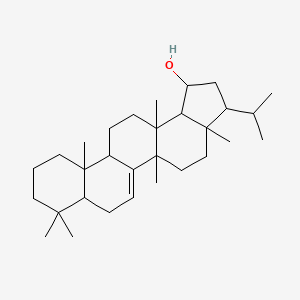 Chemical structure of Fern-7-en-19α-ol
