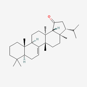 Chemical structure of Fern-7-en-19-one