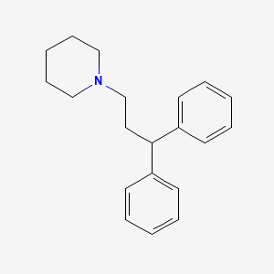 Chemical structure of fenpiprane