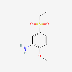 Chemical structure of fast red GTR base