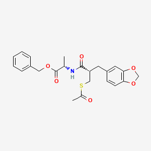 Chemical structure of Fasidotril