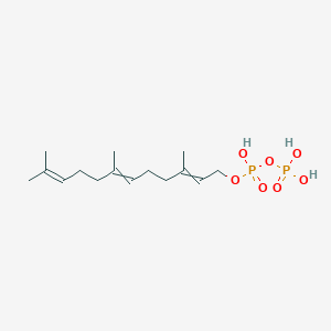 Chemical structure of Farnesyl pyrophosphate ammonium salt methanol:ammonia solution