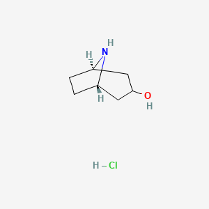Chemical structure of Nortropine hydrochloride