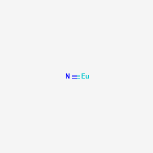 Chemical structure of Europium nitride