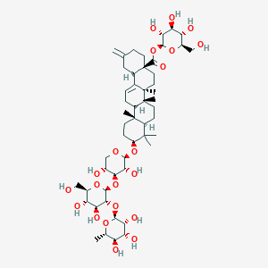Chemical structure of Eupteleasaponin I