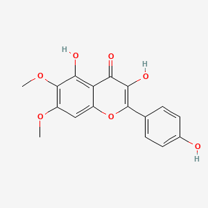 Chemical structure of Eupalitin