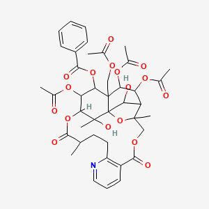 Chemical structure of Euojaponine D