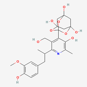 Chemical structure of Eubananin