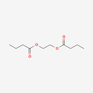 Chemical structure of Ethylene Glycol Dibutyrate