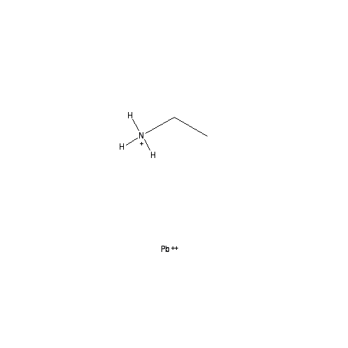 Chemical structure of Ethylammonium Lead Bromide
