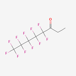 Chemical structure of Ethyl Undecafluoroamyl Ketone