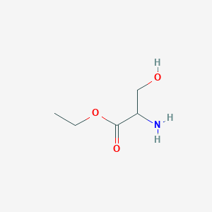 Chemical structure of ETHYL SERINATE