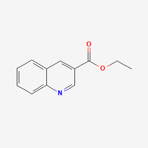 Chemical structure of Ethyl quinoline-3-carboxylate
