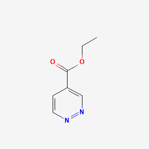 Chemical structure of Ethyl Pyridazine-4-carboxylate