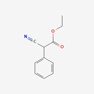 Chemical structure of Ethyl Phenylcyanoacetate