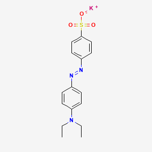 Chemical structure of Ethyl Orange