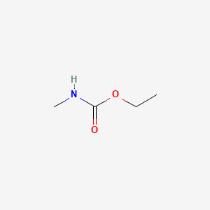 Chemical structure of Ethyl N-Methylcarbamate