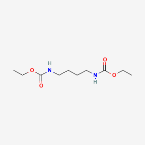 Chemical structure of Diethyl butane-1,4-diylbiscarbamate