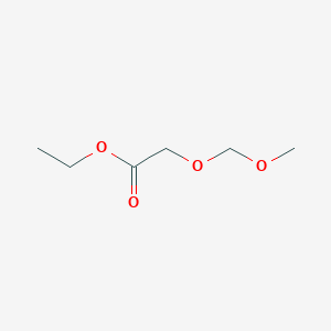 Chemical structure of Ethyl 2-(methoxymethoxy)acetate