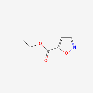 Chemical structure of Ethyl isoxazole-5-carboxylate