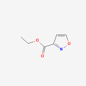 Chemical structure of Ethyl isoxazole-3-carboxylate