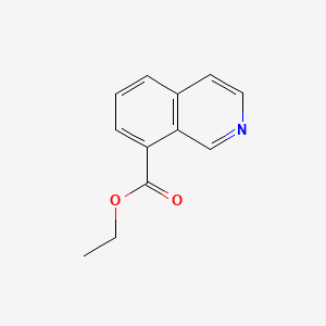 Chemical structure of Ethyl isoquinoline-8-carboxylate