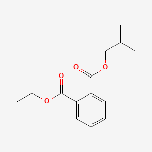 Chemical structure of Ethyl isobutyl phthalate