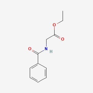 Chemical structure of ETHYL HIPPURATE
