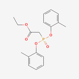 Chemical structure of Ethyl Di-o-tolylphosphonoacetate