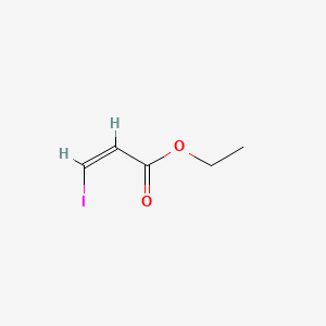 Chemical structure of ethyl (2Z)-3-iodoprop-2-enoate