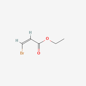 Chemical structure of Ethyl cis-3-Bromoacrylate