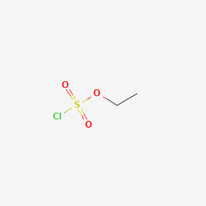Chemical structure of Ethyl chlorosulfonate