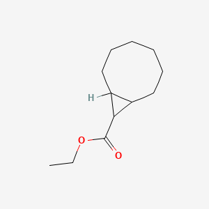 Chemical structure of ethyl bicyclo[6.1.0]nonane-9-carboxylate