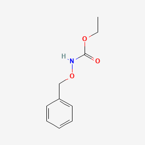 Chemical structure of Ethyl benzyloxycarbamate