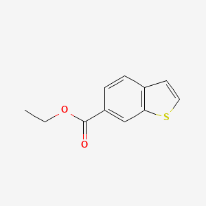 Chemical structure of Ethyl benzo[b]thiophene-6-carboxylate