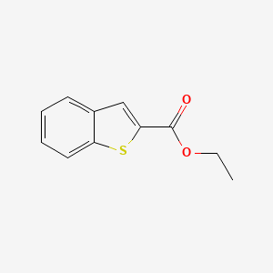 Chemical structure of Ethyl benzo[b]thiophene-2-carboxylate
