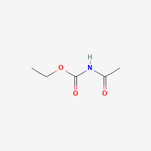 Chemical structure of Ethyl acetylcarbamate