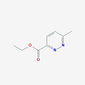 Chemical structure of Ethyl 6-Methylpyridazine-3-carboxylate