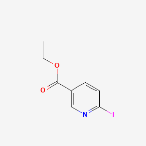 Chemical structure of Ethyl 6-iodonicotinate