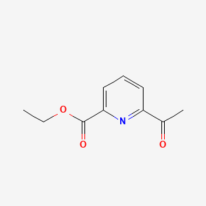 Chemical structure of Ethyl 6-acetylpyridine-2-carboxylate