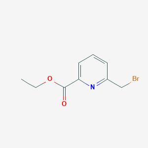 Chemical structure of Ethyl 6-(bromomethyl)picolinate