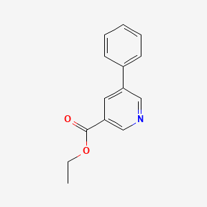 Chemical structure of Ethyl 5-phenylnicotinate