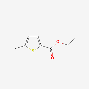 Chemical structure of Ethyl 5-methylthiophene-2-carboxylate