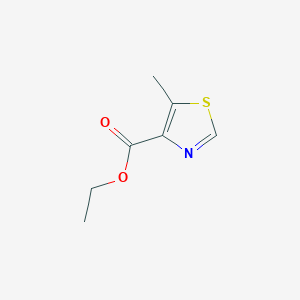 Chemical structure of Ethyl 5-methylthiazole-4-carboxylate